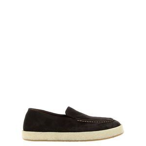 Marsell Brown Leather Slip-On Men's Loafers